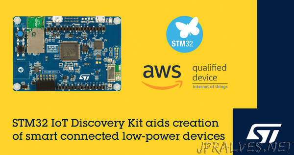 STMicroelectronics Simplifies IoT-Node Connectivity and Security with Latest STM32 Discovery Kit and Expansion Software