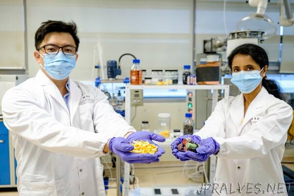 NTU Singapore scientists use fruit peel to turn old batteries into new