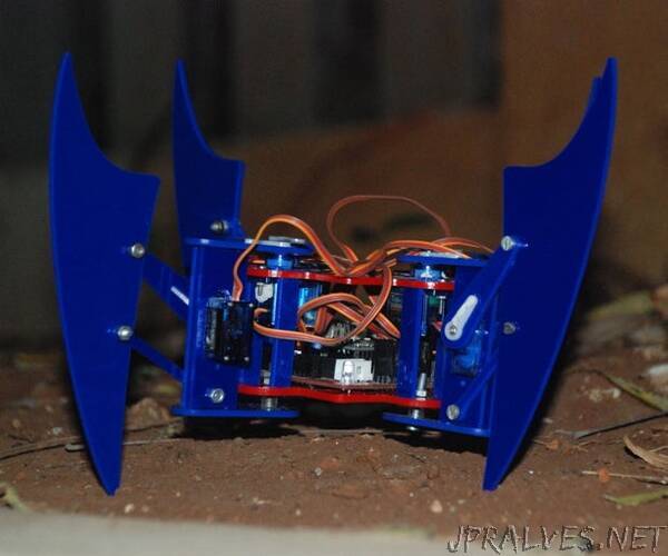 "Miles" the Quadruped Spider Robot