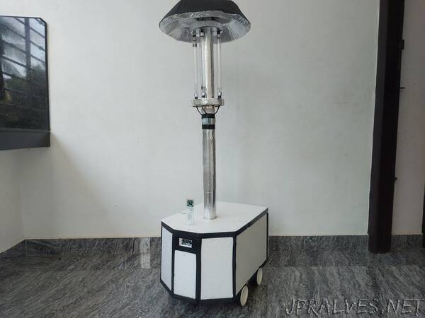 UV disinfection robot