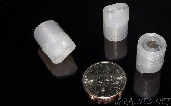 3D printing a miniature magnetic pump