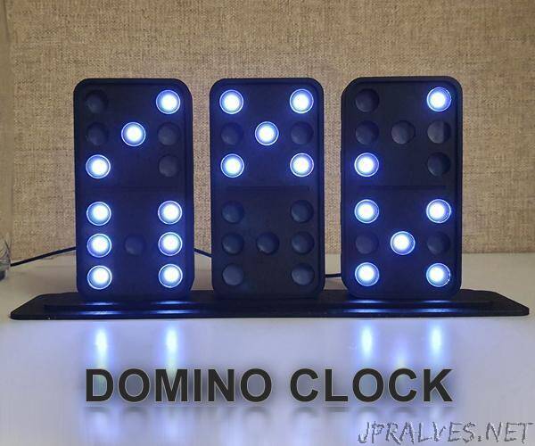 Cute & Elegant Domino Clock