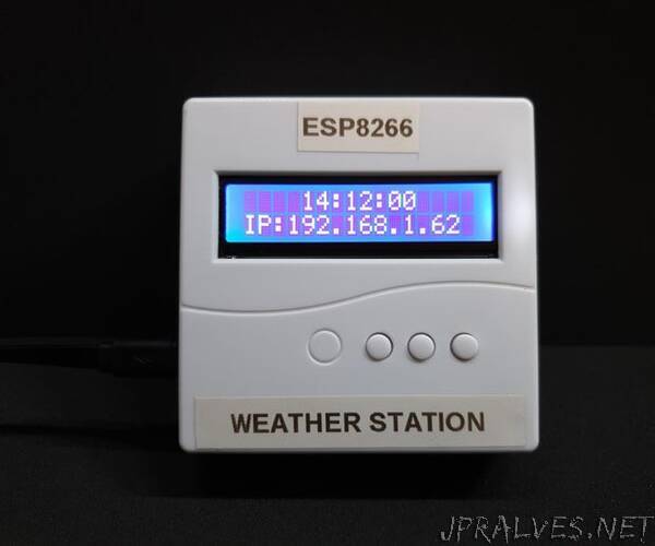 ESP8266 Weather Station Clock