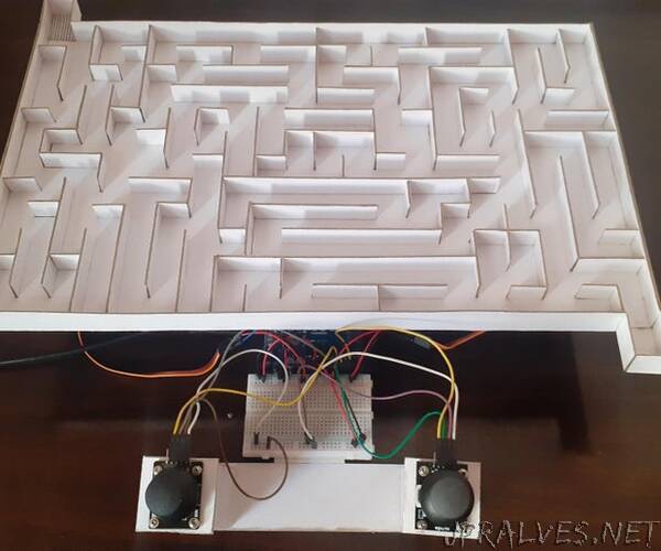 3d Maze Game Using Arduino