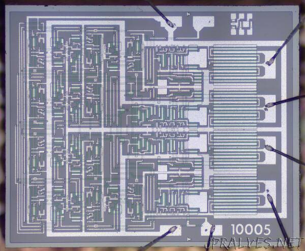 Reverse-engineering the clock chip in the first MOS calculator