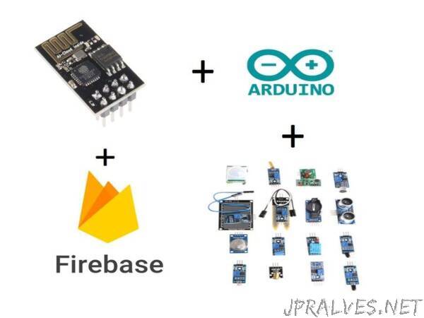 Send multiple sensors data to Firebase using ESP8266
