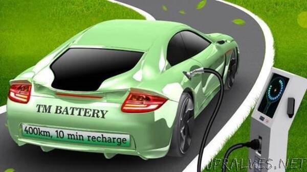 Inexpensive battery charges rapidly for electric vehicles, reduces range anxiety