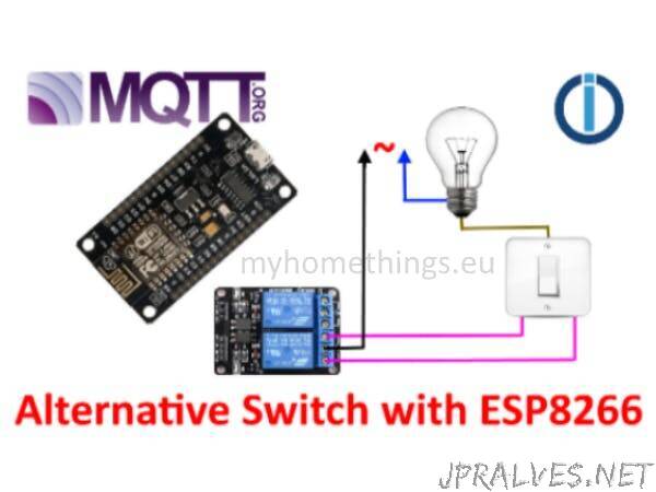 Smart altenative switch with ESP8266, ioBroker and MQTT