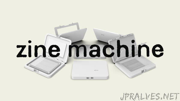 zine machine is a compact 3d-printed block printing press