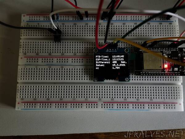 Easily check the accuracy of the RTC from the ESP32