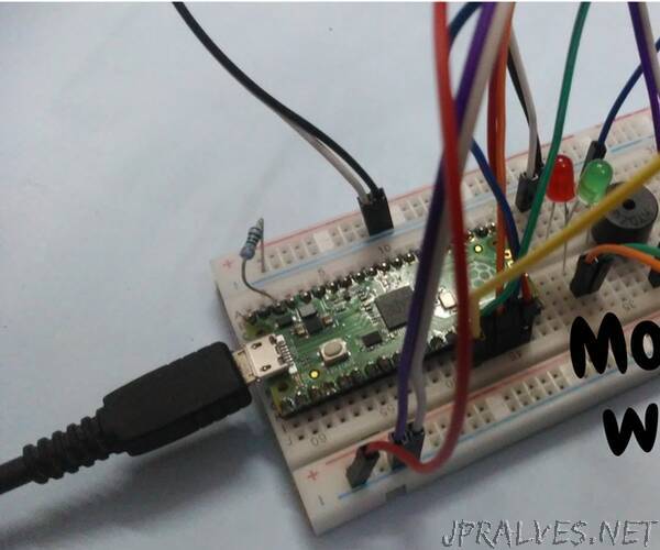 Implementation of Morse Code Raspberry Pi Pico