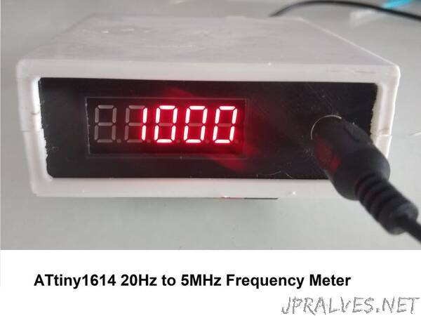 ATtiny1614 Frequency Meter