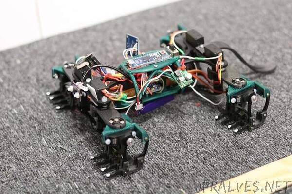 Robot lizard can quickly climb a wall just like the real thing