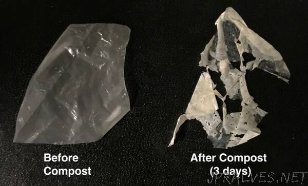New process breaks down biodegradable plastics faster