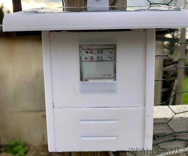 Solar E-ink Weather Station
