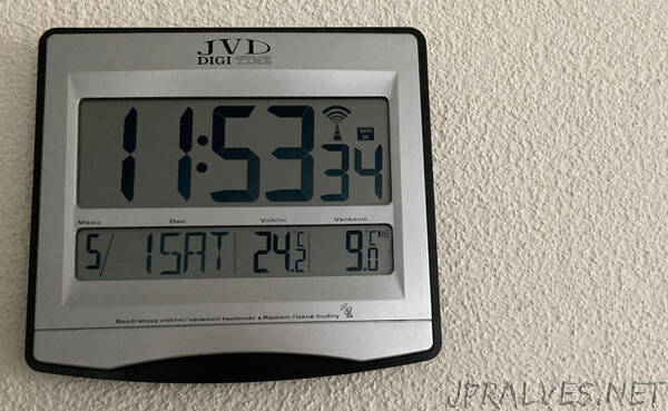 Putting an old digital clock (with an outdoor thermometer) on steroids