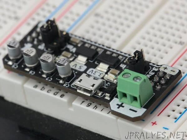 Micro Breadboard Power Supply