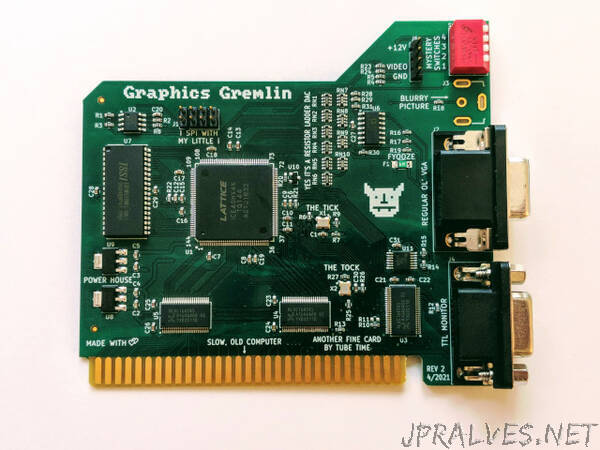 The Graphics Gremlin - a Retro ISA Video Card