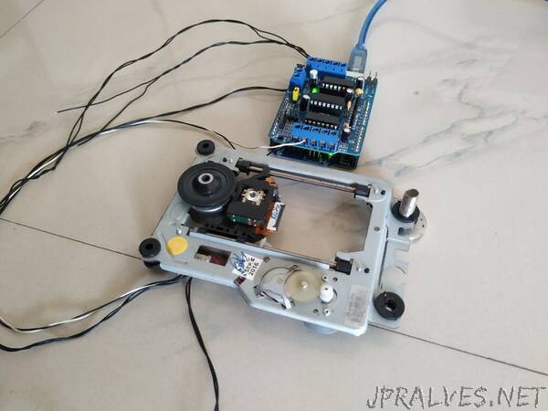 Arduino DVD motor