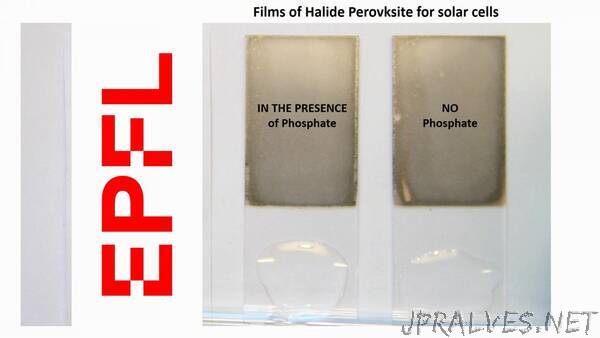 Removing the lead hazard from perovskite solar cells