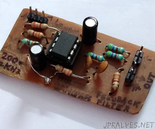 Multiple Feedback Bandpass Filter for Woofer