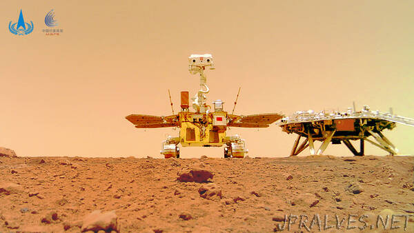 China's Mars rover travels over 800 meters on red planet