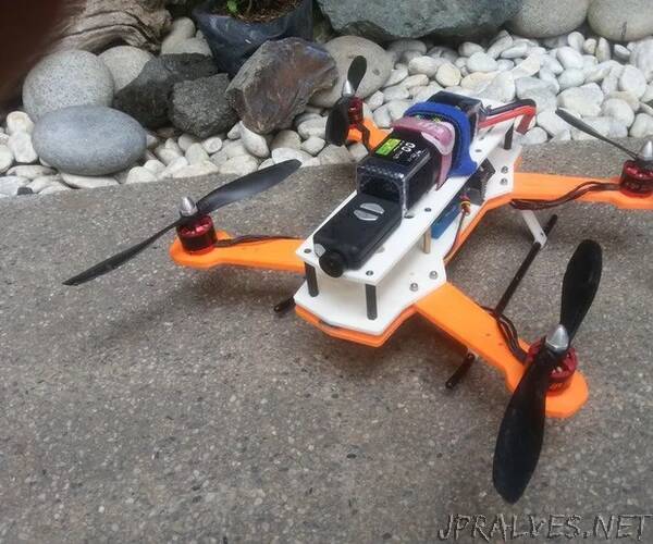 3D Printed Racing Quadcopter