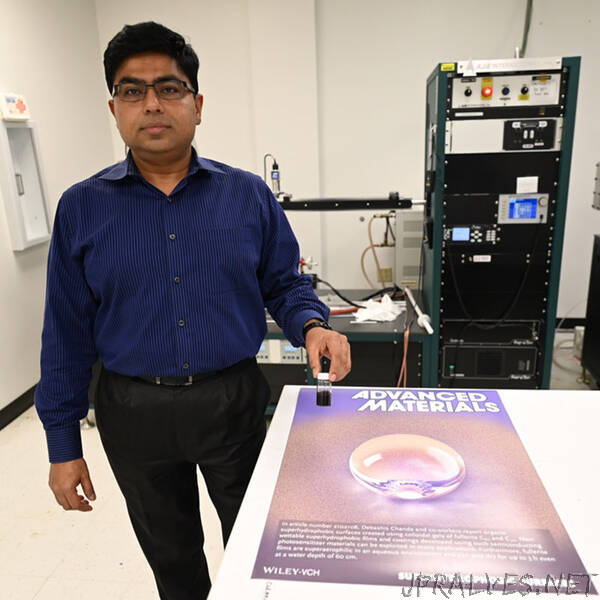 UCF Researchers Create Water-repellent Nanomaterial Inspired by Nature