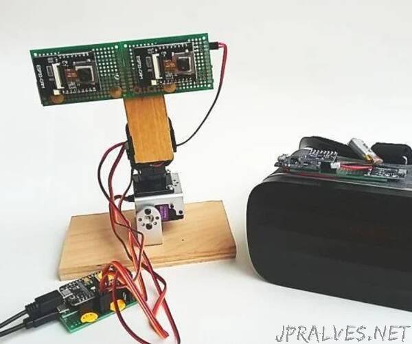 VR Distance Head With ESP32-cams