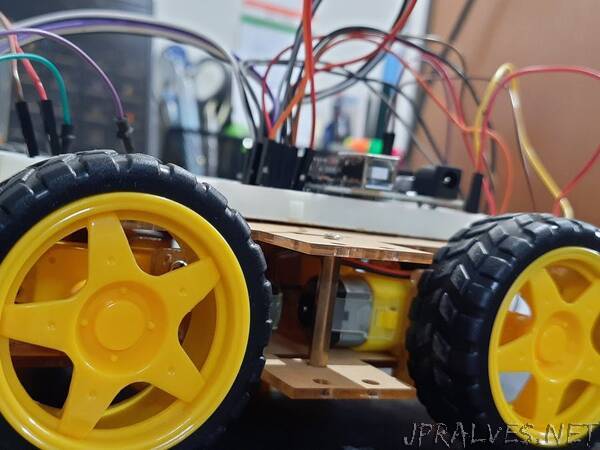Phone Controlled Robot Car using Wi-Fi Module