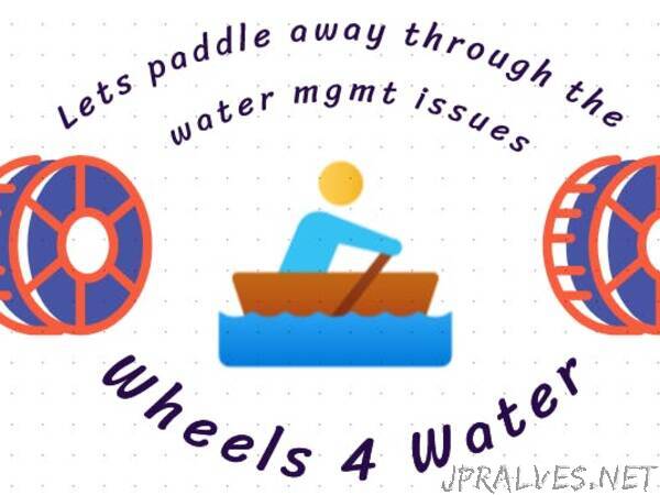 Wheels4Water : Let's paddle away through water mgmt issues