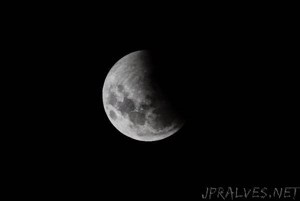 An Almost Total Lunar Eclipse