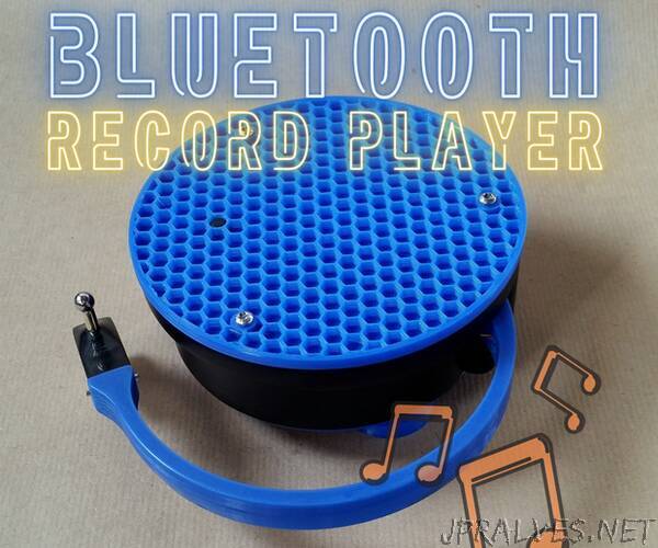 Building a Portable Bluetooth Spinning Record Player