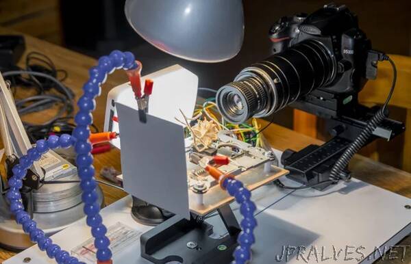 SuperMacro Photo With Cdrom/dvd Rail and Arduino
