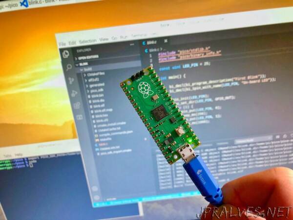 Multilingual blink for Raspberry Pi Pico