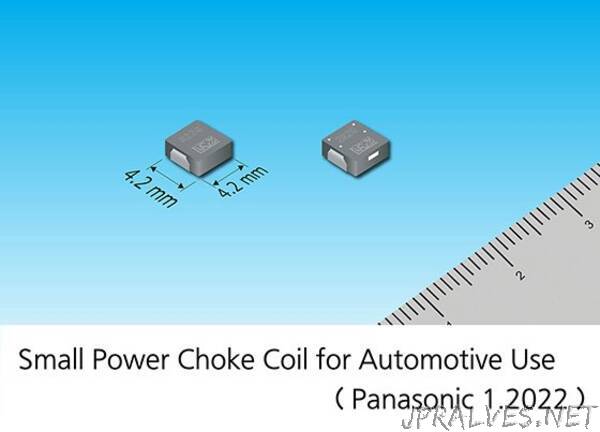 Panasonic Commercializes a Small Power Inductor of 4 mm by 4 mm Square for Automotive Use