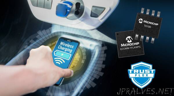 Microchip Enables Qi® 1.3 Wireless Charging with Authentication