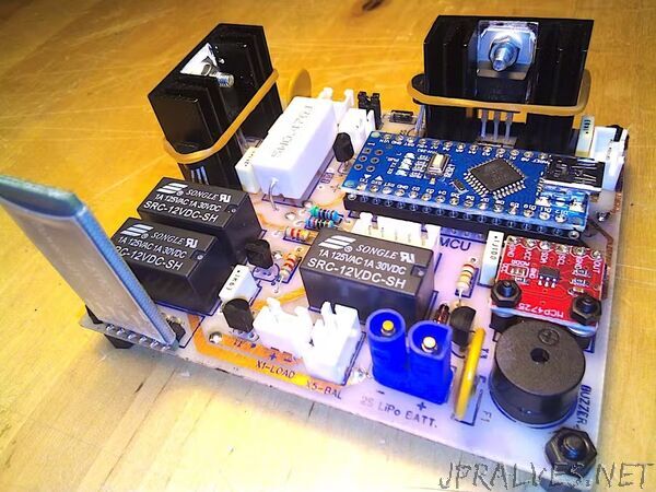 Li.Po. Battery charger with BT Telemetry