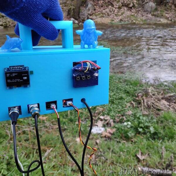 GSM & SMS Enabled Water Pollution Monitor