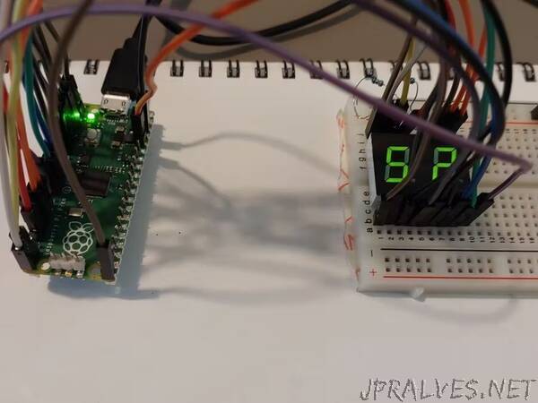 Two Digits Led display with PICO and LB-402-MD
