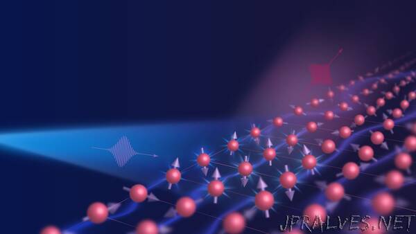 Spin keeps electrons in line in iron-based superconductor