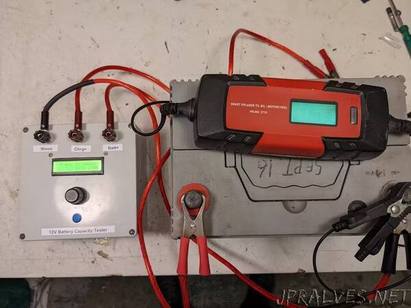 12V Battery Capacity Tester