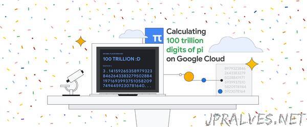 Even more pi in the sky: Calculating 100 trillion digits of pi on Google Cloud