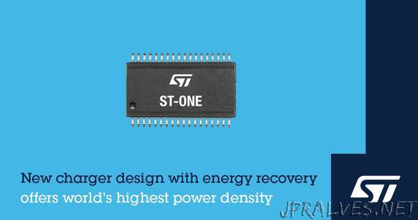 STMicroelectronics’ new chip boosts energy efficiency in consumer electronics, with potential to save almost 100 terawatt-hours worldwide