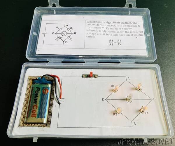 DIY Wheatstone Bridge