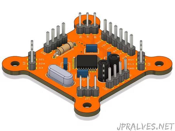 ATMEGA328P Low Cost Development Board for Prototypes