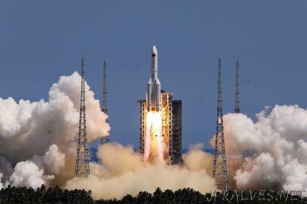 China launches second space station module, Wentian