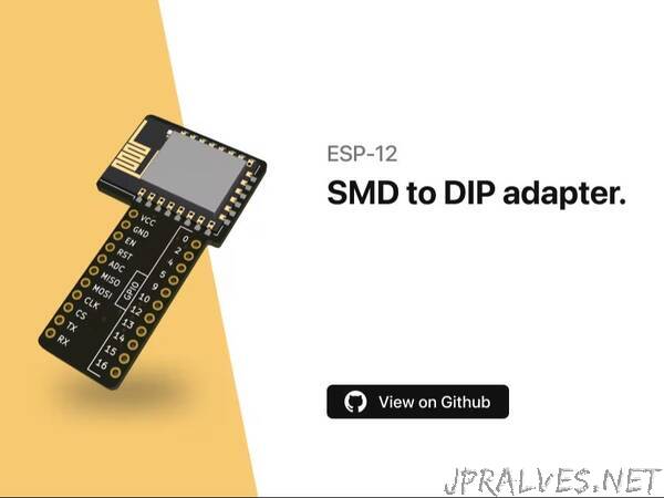 ESP8266 SMD to DIP adapter