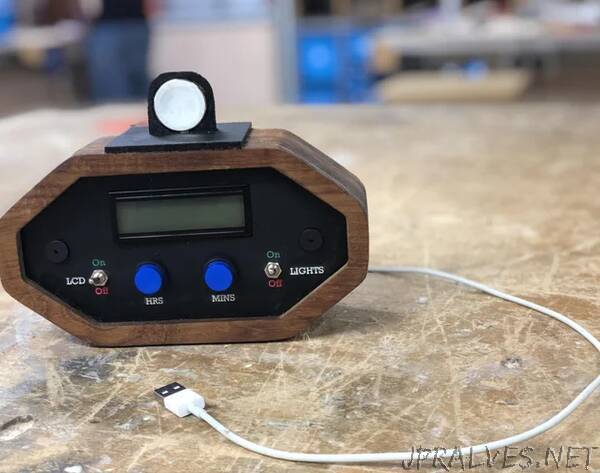 Arduino Alarm Clock & Apple Watch Charger