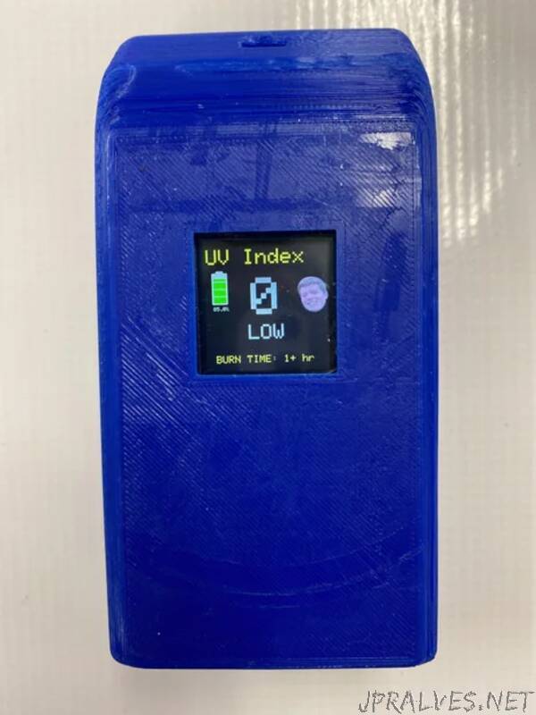The B.U.R.N. Meter: Rechargeable Arduino UV Index Meter